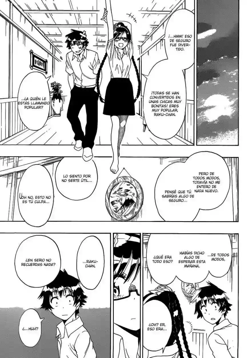 Nisekoi capítulo 120, página 19