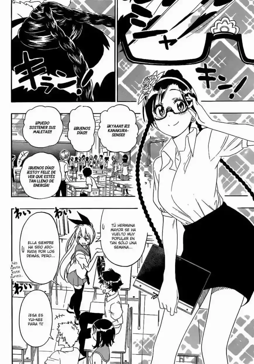 Nisekoi capítulo 121, página 12
