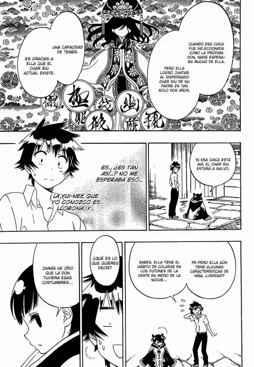 Nisekoi capítulo 121, página 19