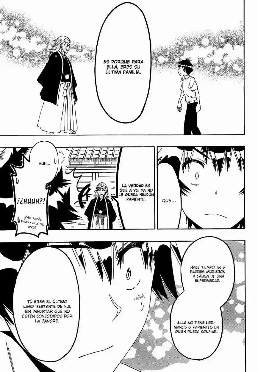 Nisekoi capítulo 121, página 21