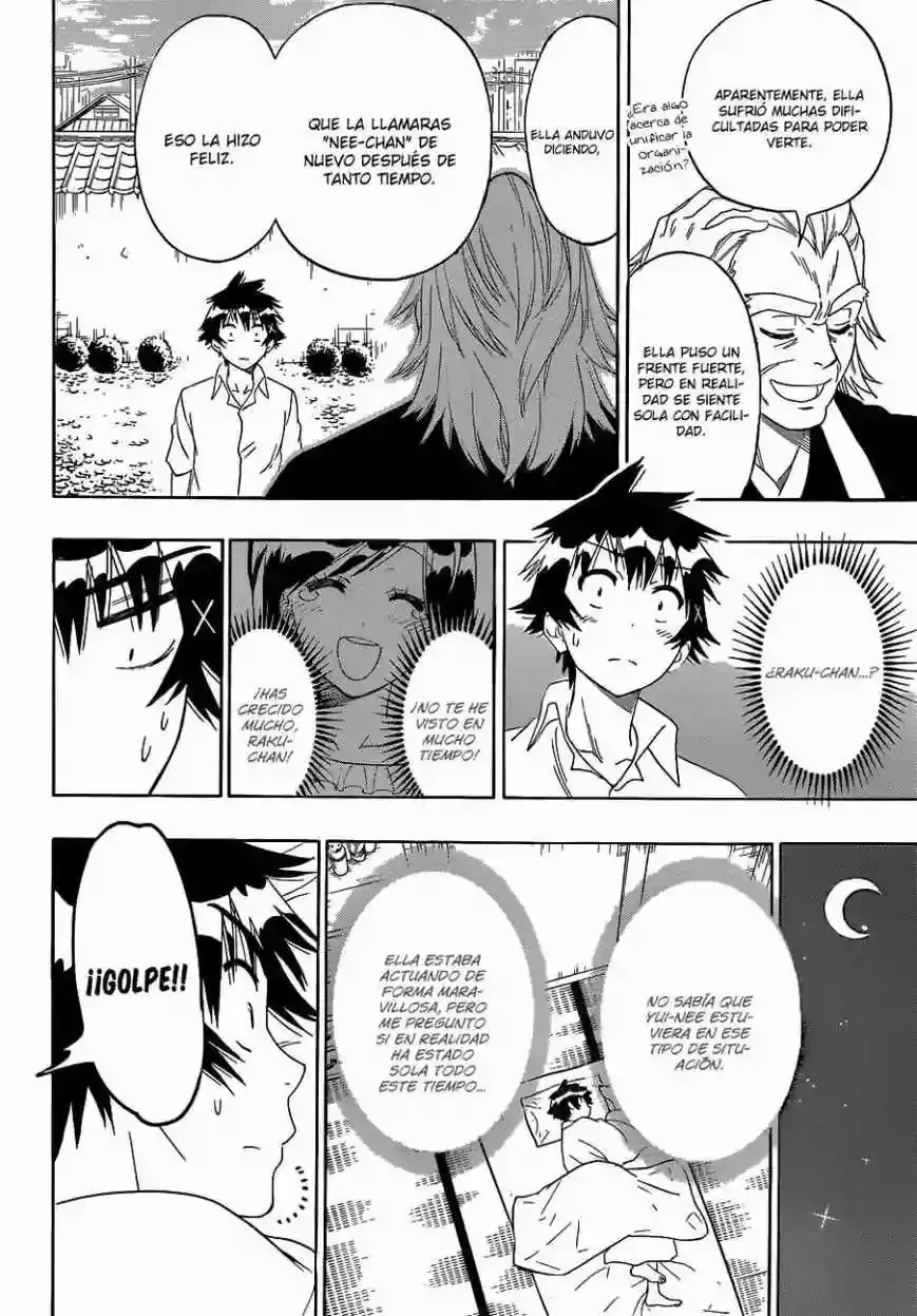 Nisekoi capítulo 121, página 22