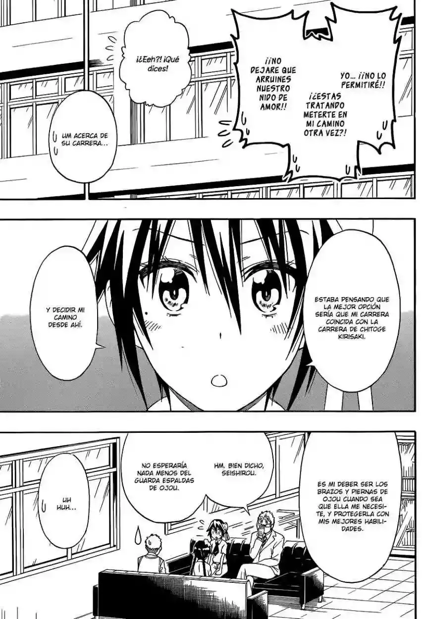 Nisekoi capítulo 122, página 11