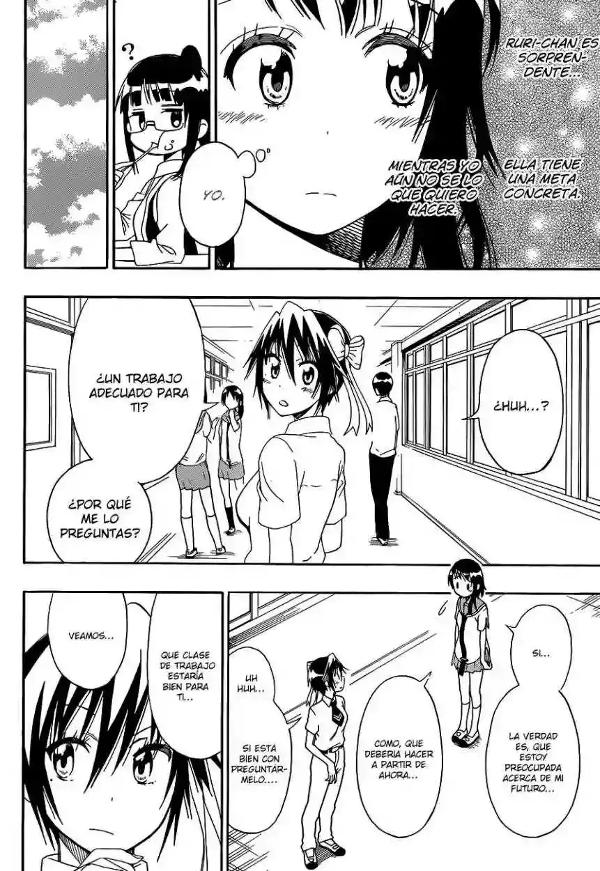 Nisekoi capítulo 123, página 9