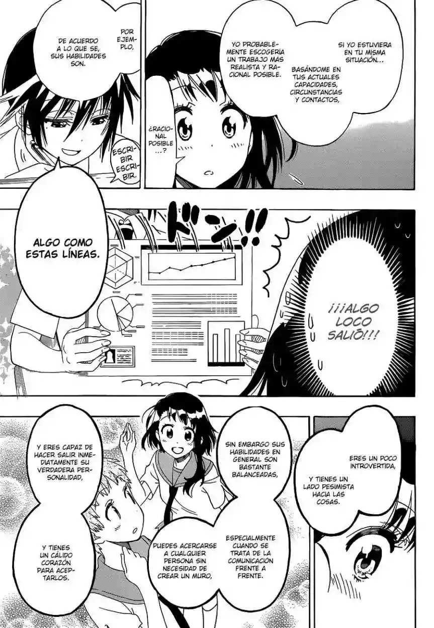 Nisekoi capítulo 123, página 10