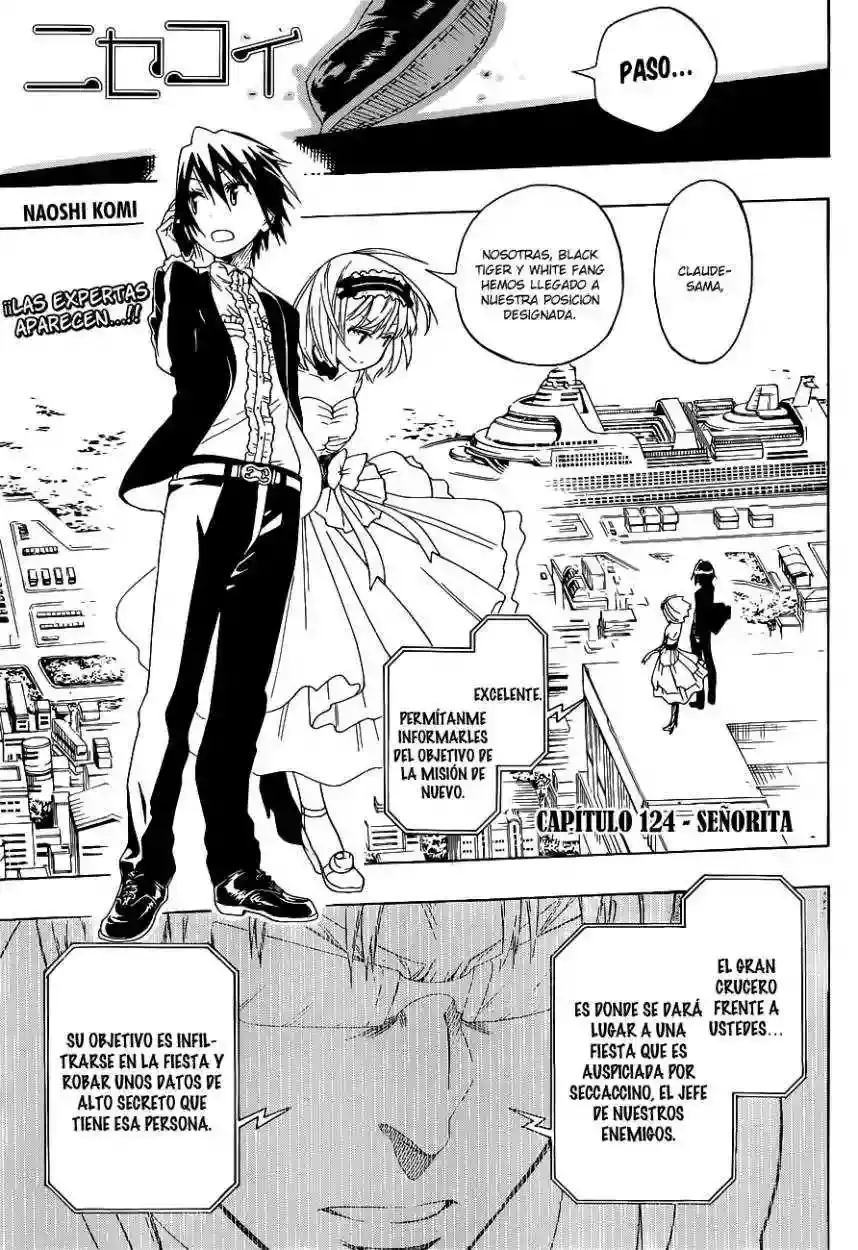 Nisekoi capítulo 124, página 4