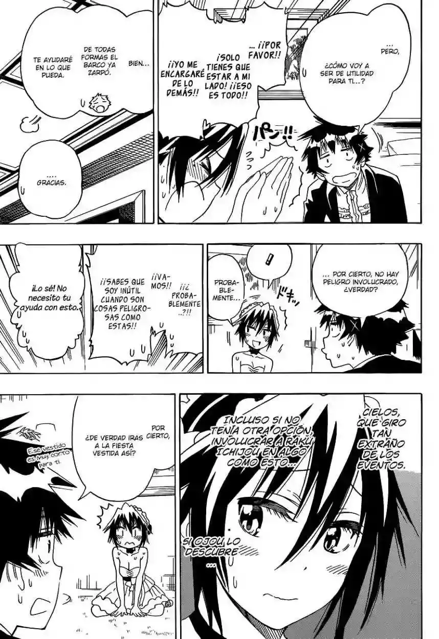 Nisekoi capítulo 124, página 10
