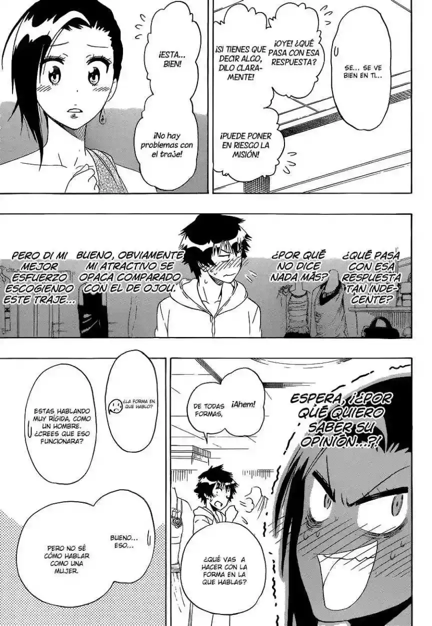 Nisekoi capítulo 124, página 14