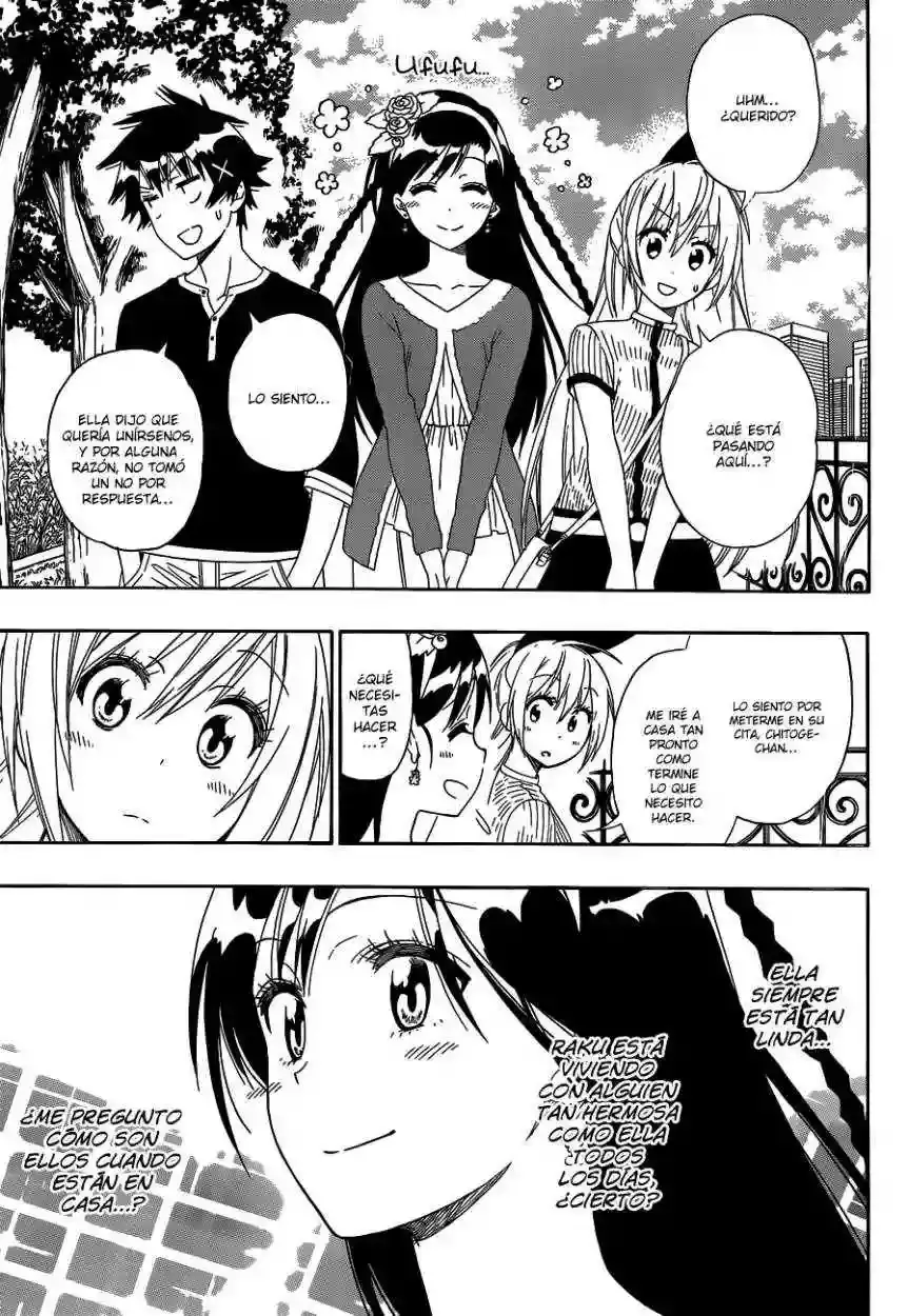 Nisekoi capítulo 126, página 8