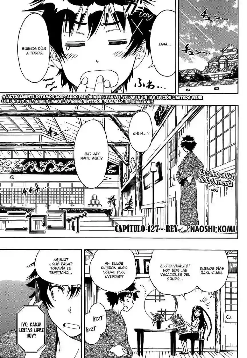 Nisekoi capítulo 127, página 4