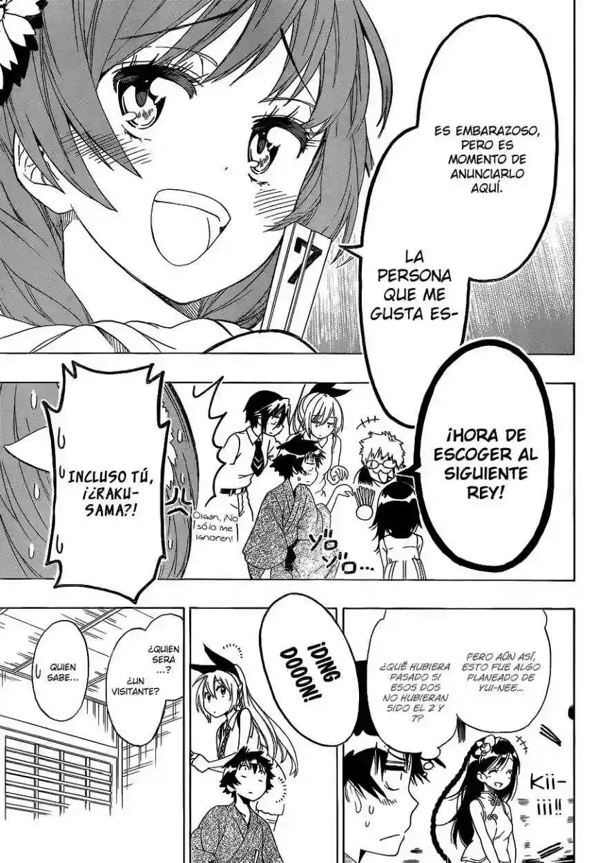 Nisekoi capítulo 128, página 8