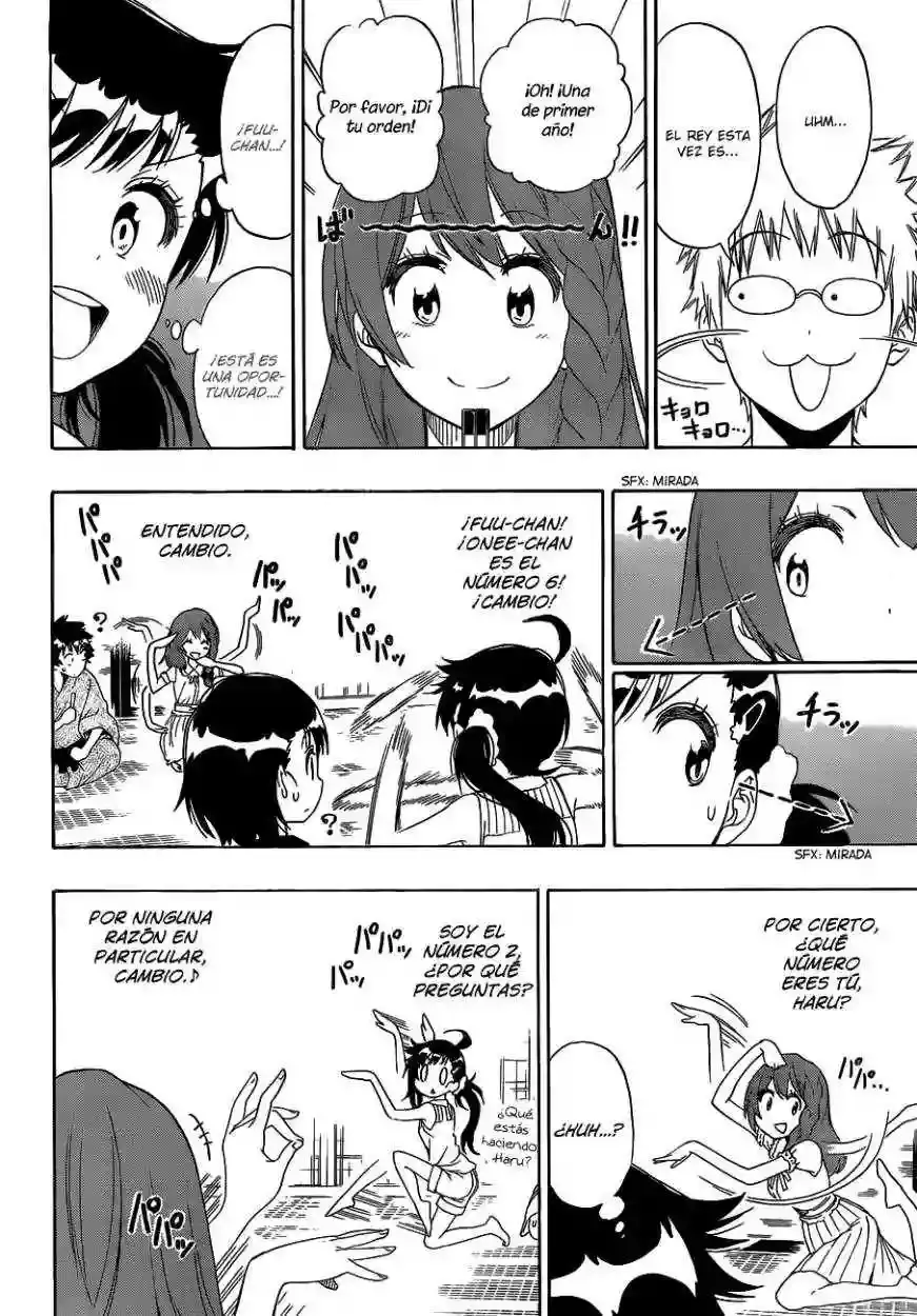 Nisekoi capítulo 128, página 15