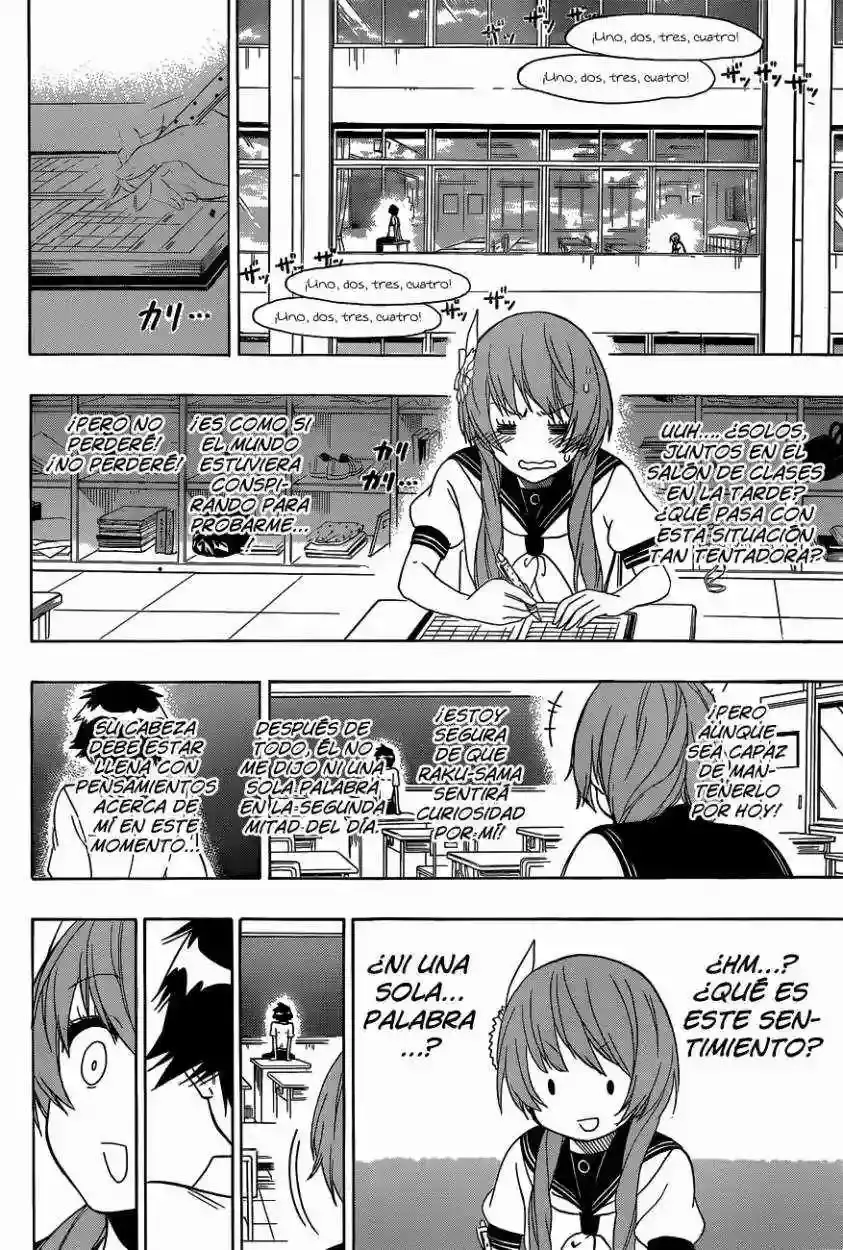 Nisekoi capítulo 129, página 17
