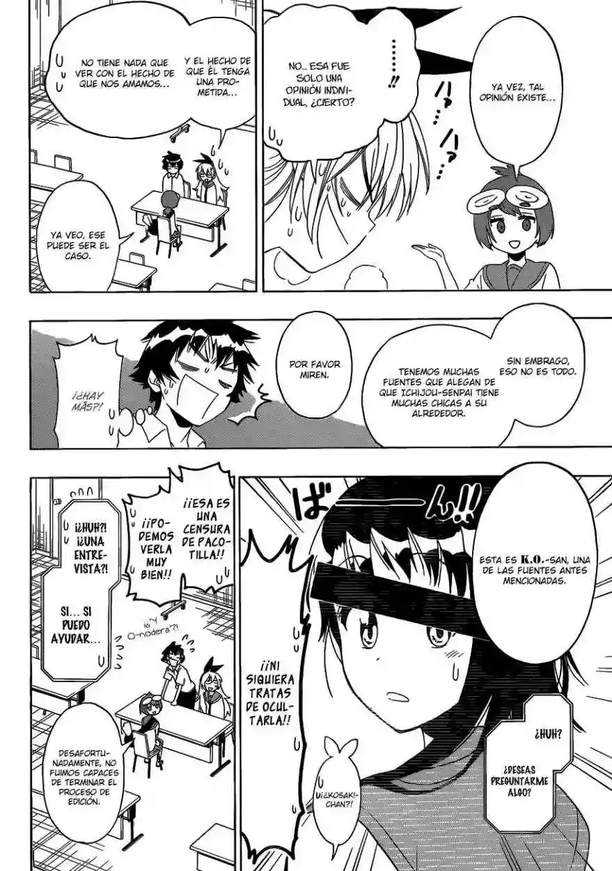 Nisekoi capítulo 130, página 13