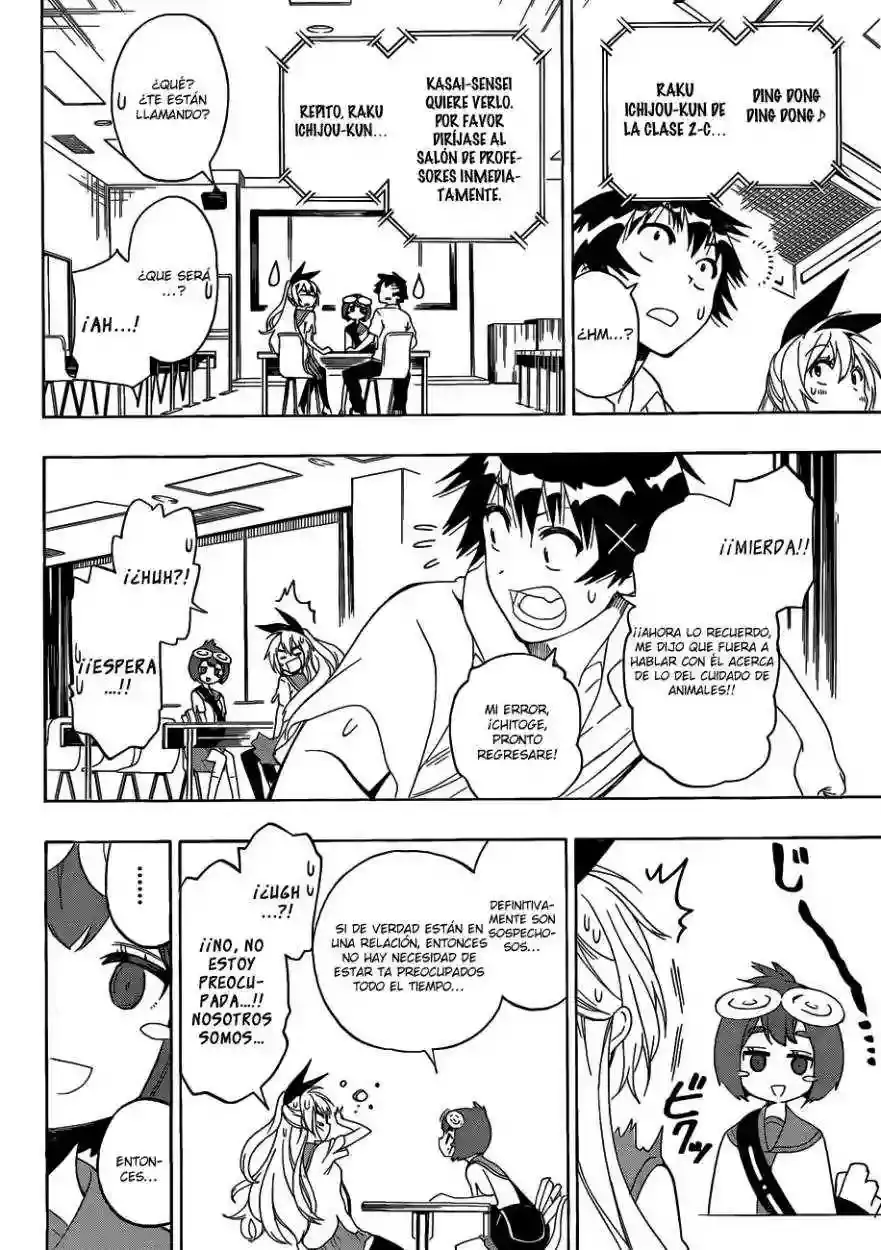Nisekoi capítulo 130, página 19