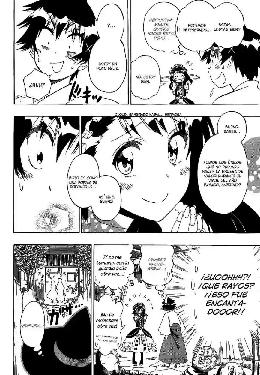 Nisekoi capítulo 131, página 13