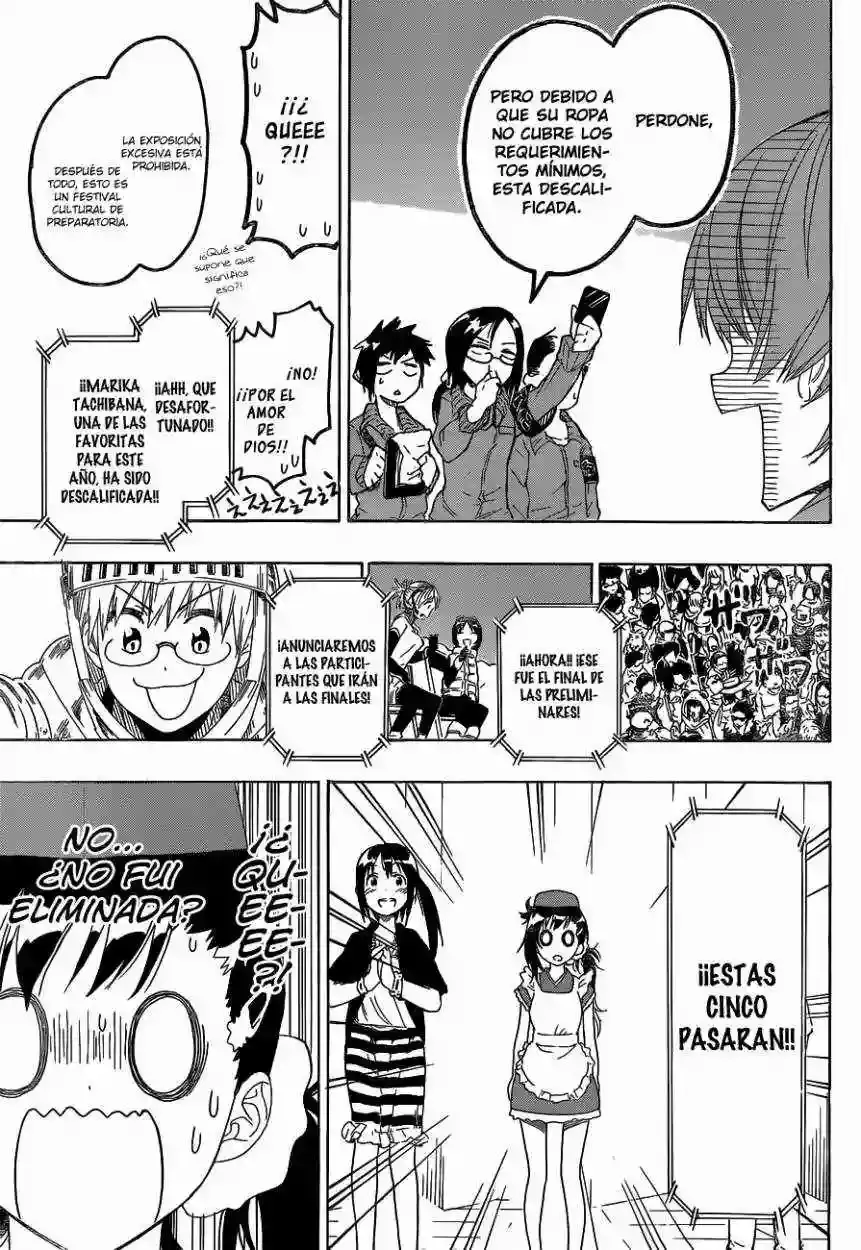 Nisekoi capítulo 132, página 20