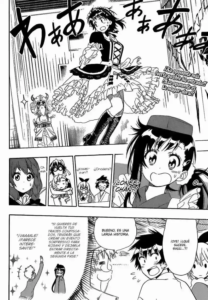 Nisekoi capítulo 133, página 4