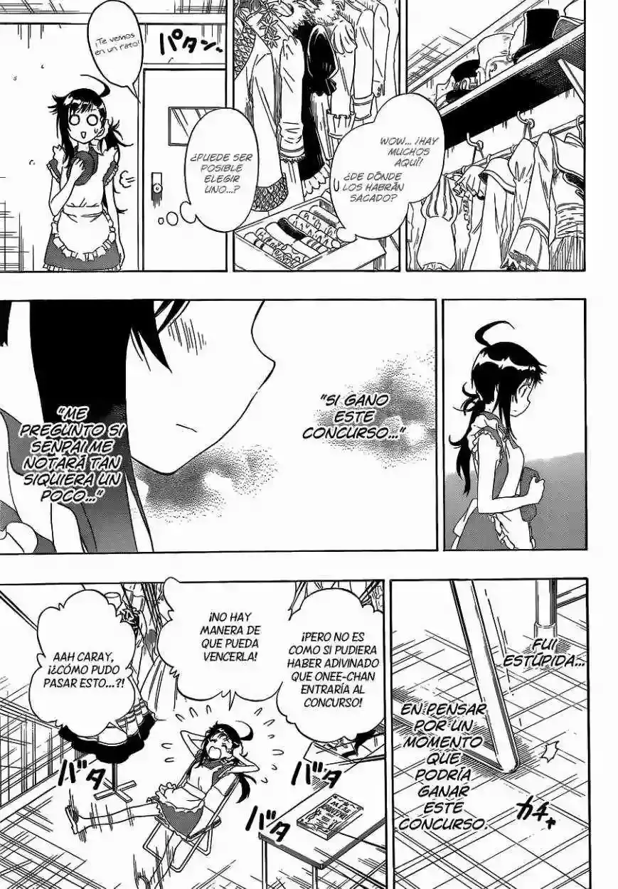 Nisekoi capítulo 133, página 11