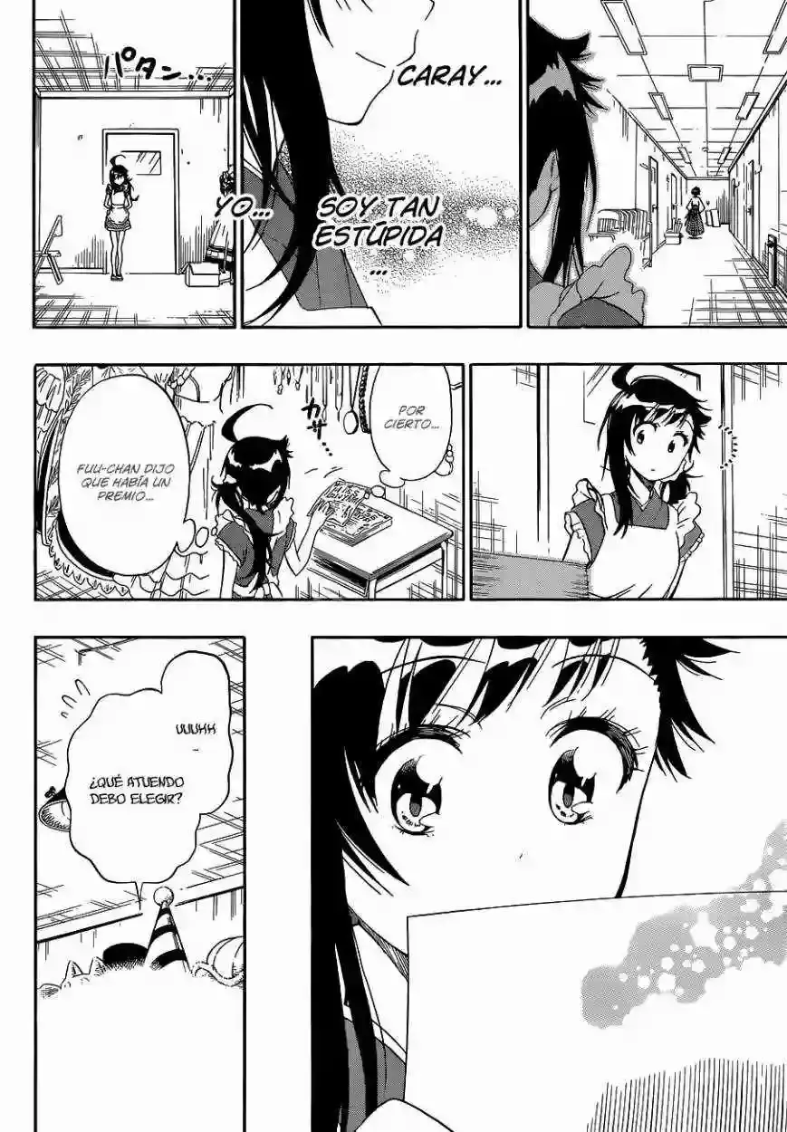 Nisekoi capítulo 133, página 16