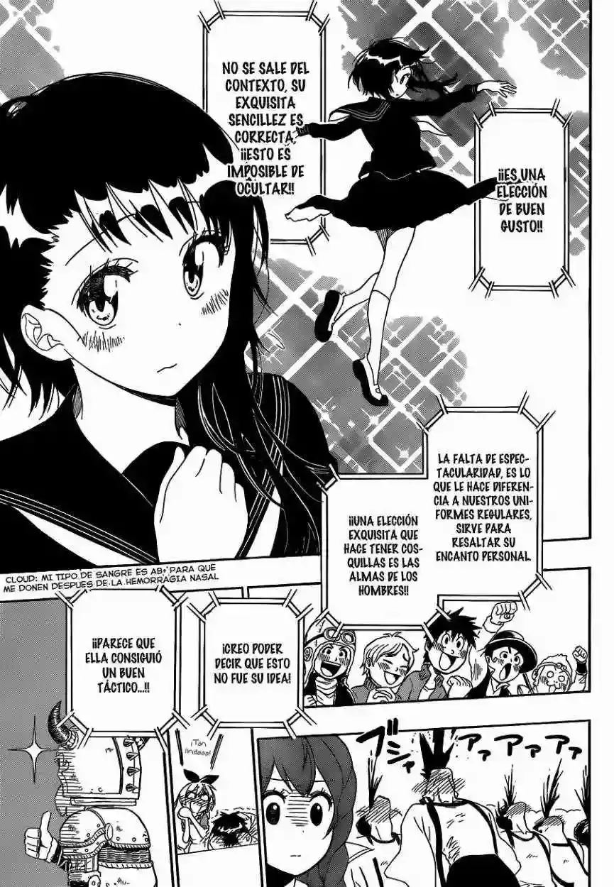 Nisekoi capítulo 133, página 19