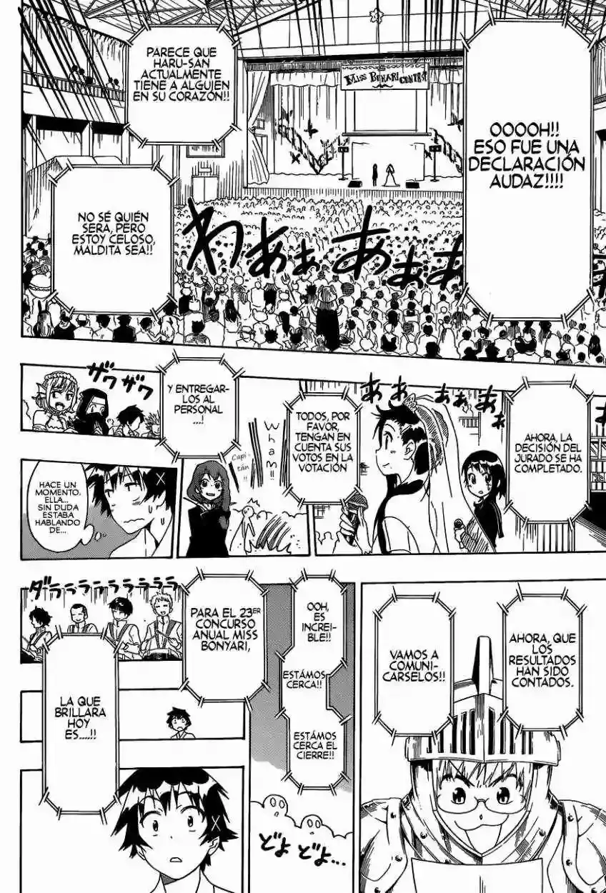 Nisekoi capítulo 134, página 9