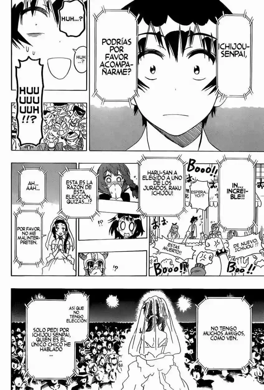 Nisekoi capítulo 134, página 13