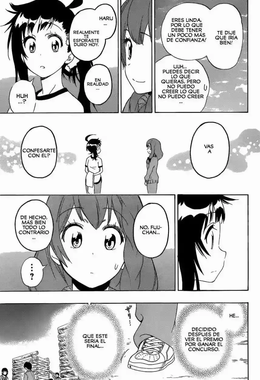 Nisekoi capítulo 134, página 16