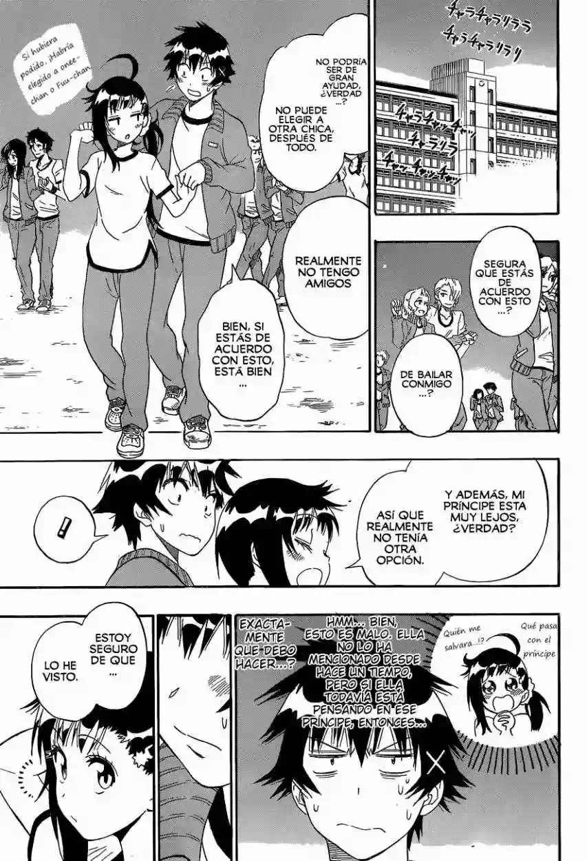 Nisekoi capítulo 134, página 18