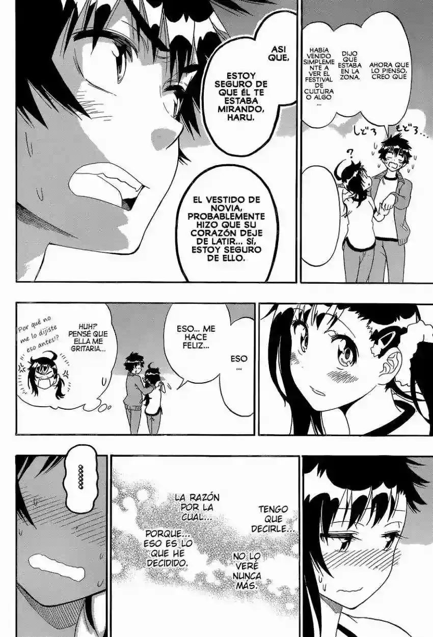 Nisekoi capítulo 134, página 19