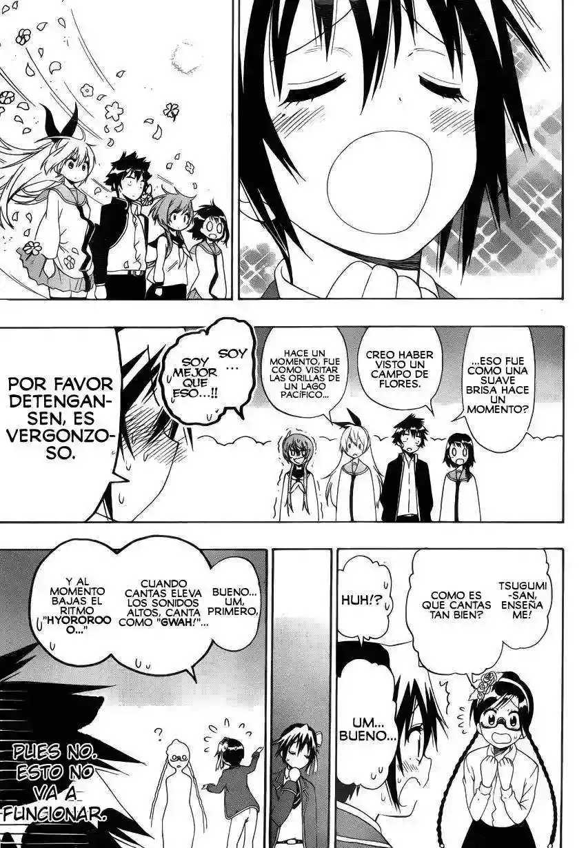 Nisekoi capítulo 135, página 13