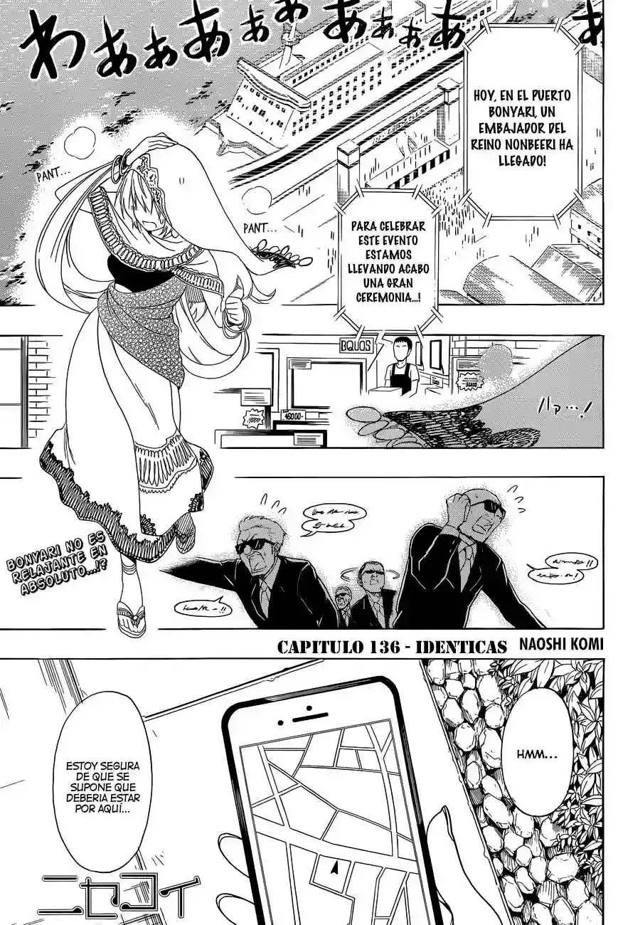 Nisekoi capítulo 136, página 2