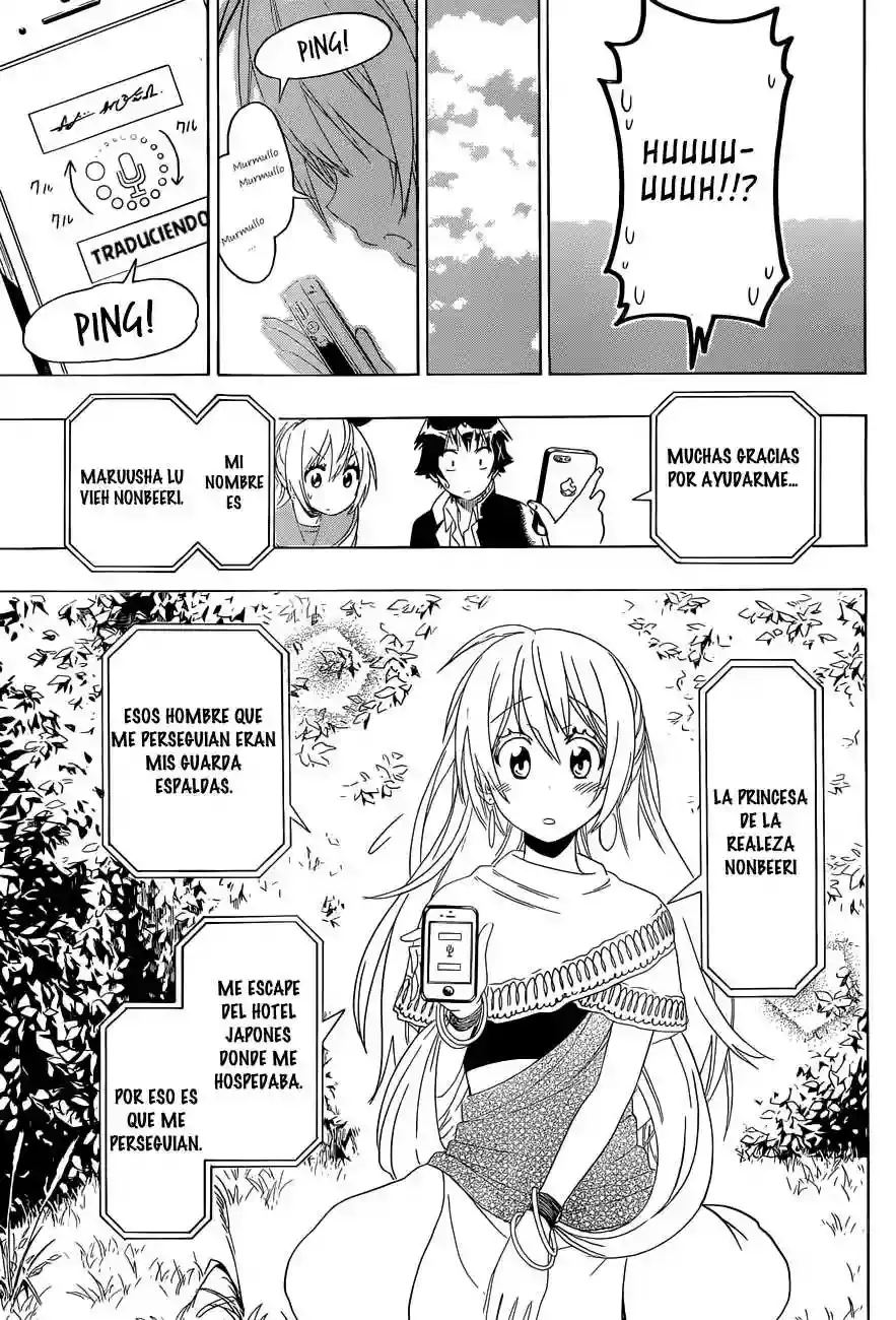 Nisekoi capítulo 136, página 8