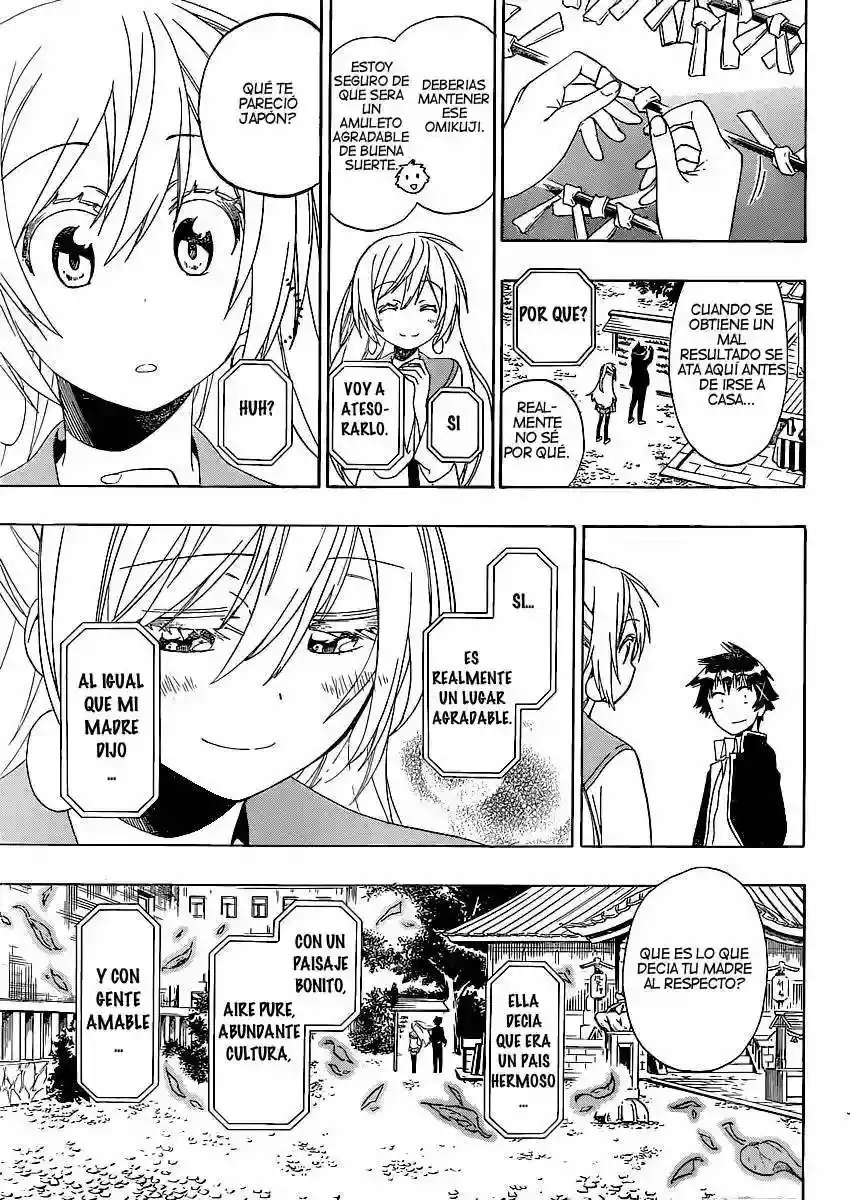 Nisekoi capítulo 137, página 15