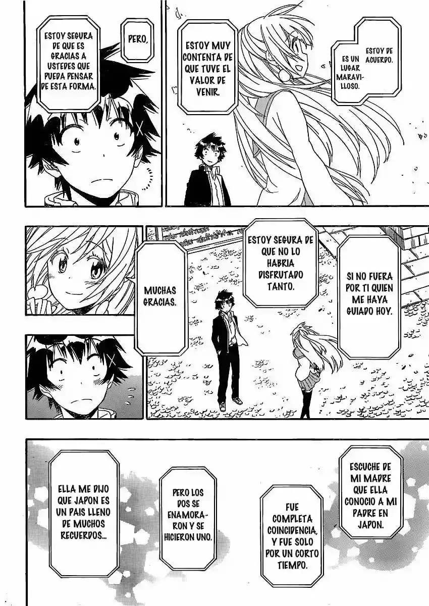 Nisekoi capítulo 137, página 16