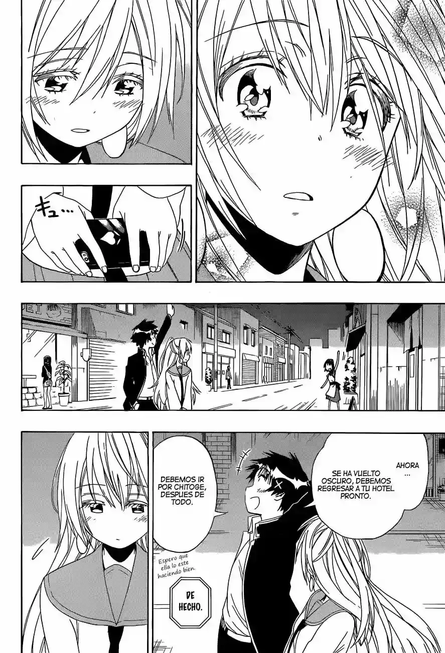 Nisekoi capítulo 138, página 9