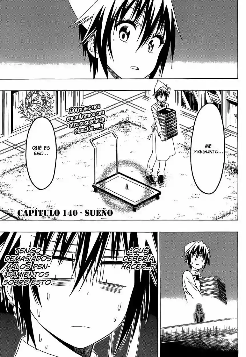 Nisekoi capítulo 140, página 7