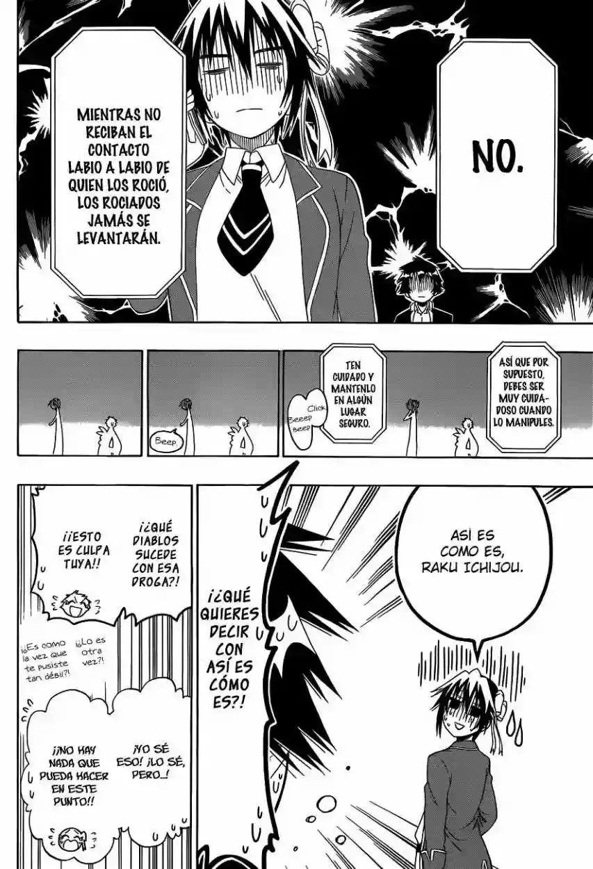 Nisekoi capítulo 140, página 14