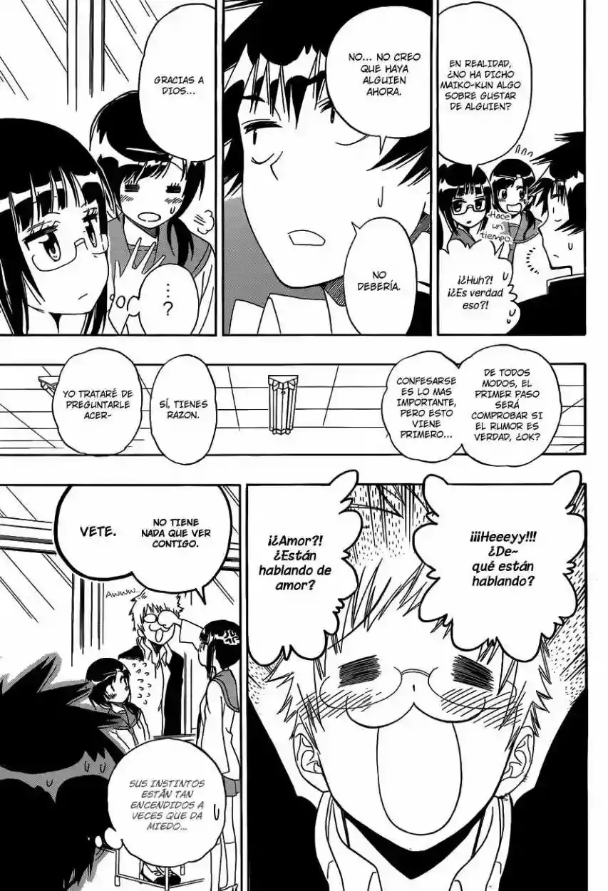 Nisekoi capítulo 141, página 13