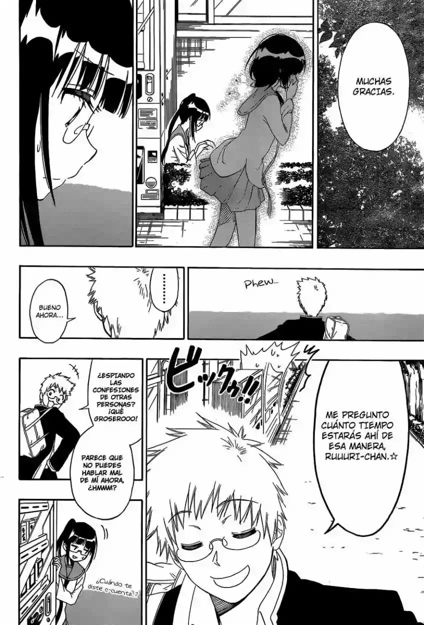 Nisekoi capítulo 141, página 20