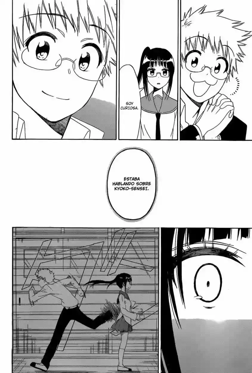 Nisekoi capítulo 141, página 22