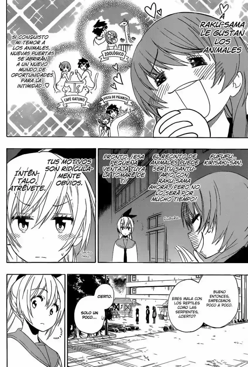 Nisekoi capítulo 142, página 8