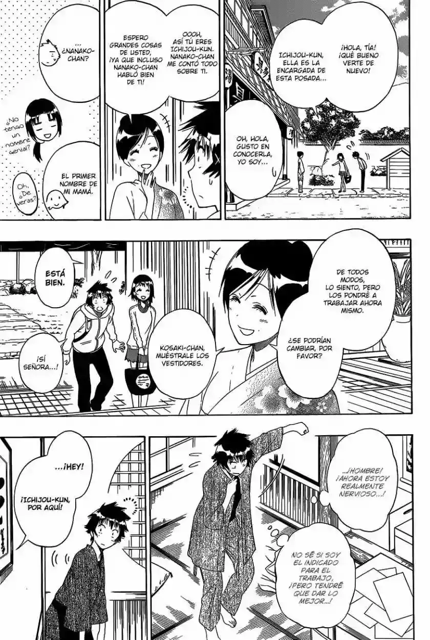 Nisekoi capítulo 143, página 9