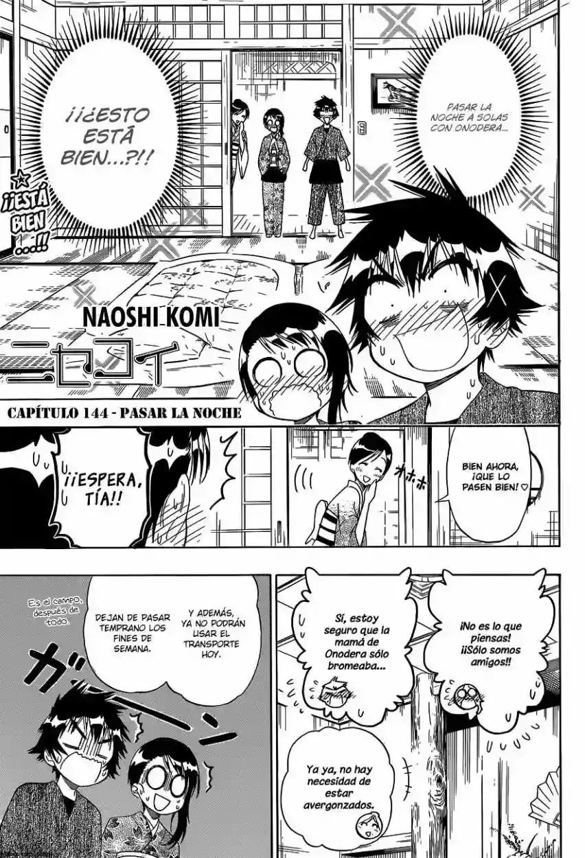 Nisekoi capítulo 144, página 5