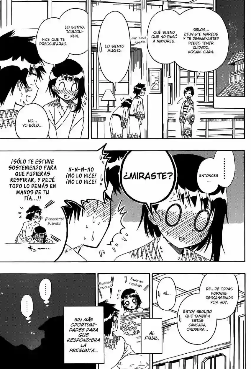 Nisekoi capítulo 144, página 21