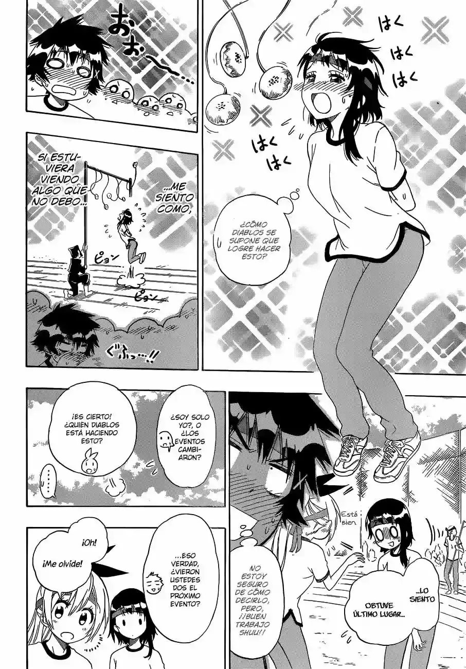 Nisekoi capítulo 145, página 14