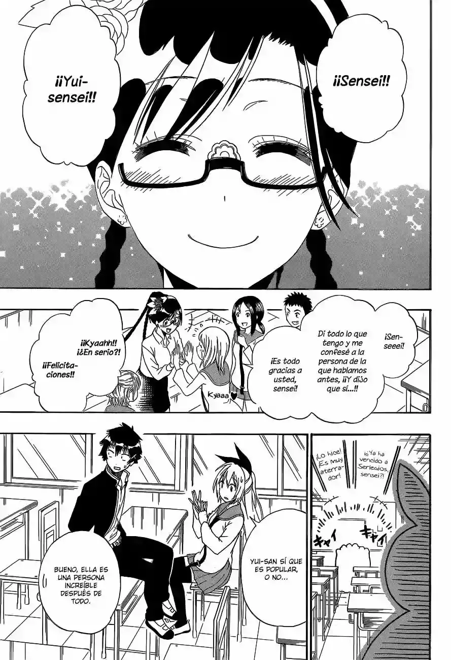 Nisekoi capítulo 146, página 6
