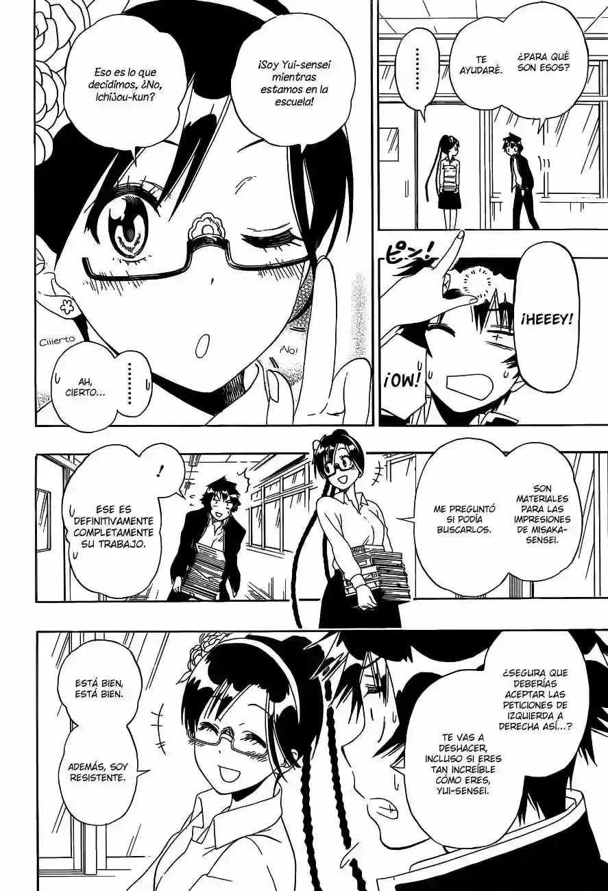 Nisekoi capítulo 146, página 9