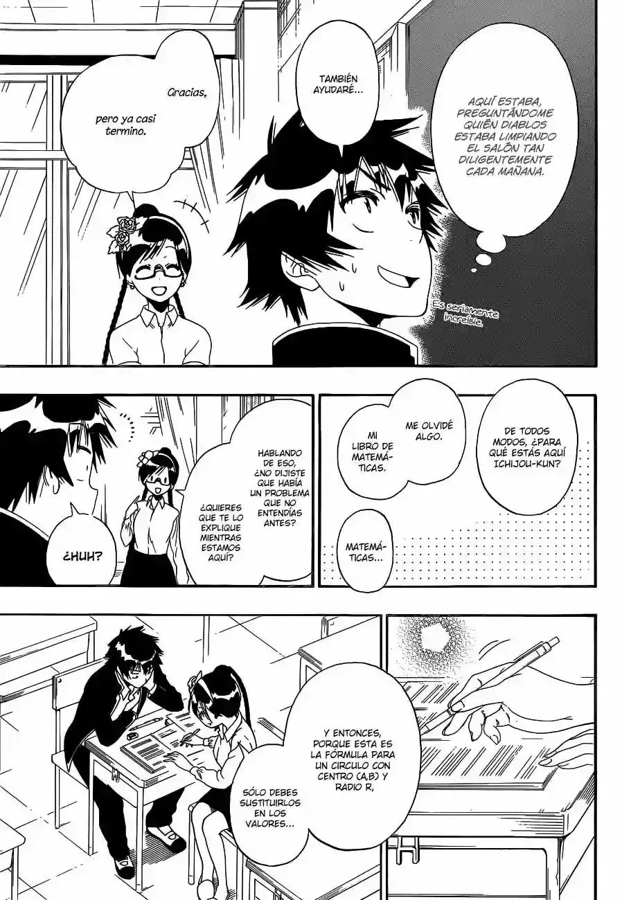 Nisekoi capítulo 146, página 18