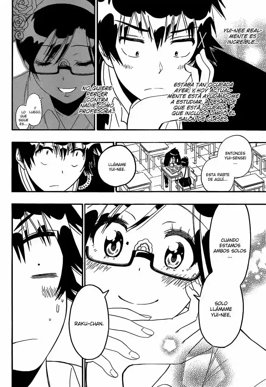 Nisekoi capítulo 146, página 19