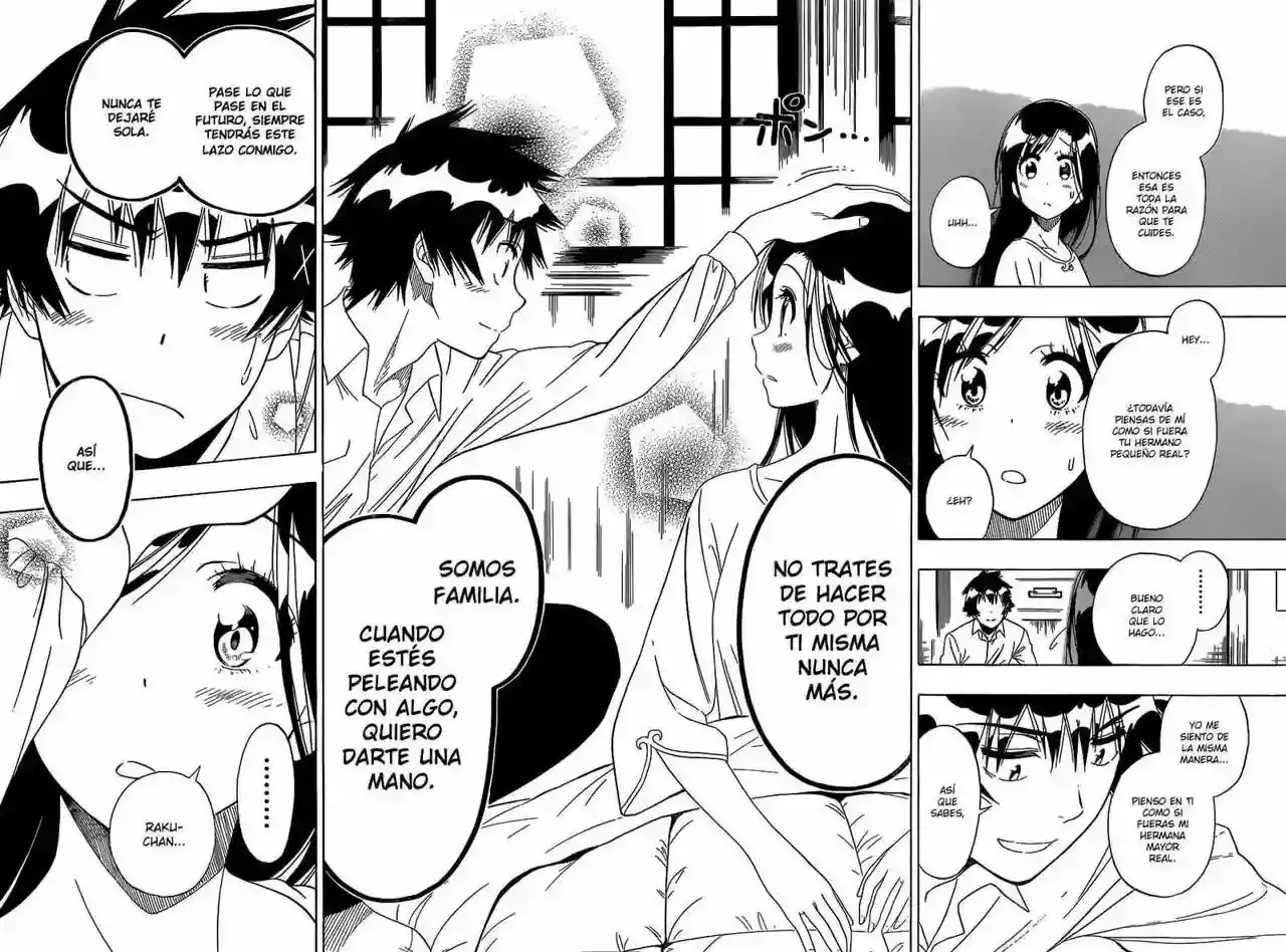 Nisekoi capítulo 147, página 17